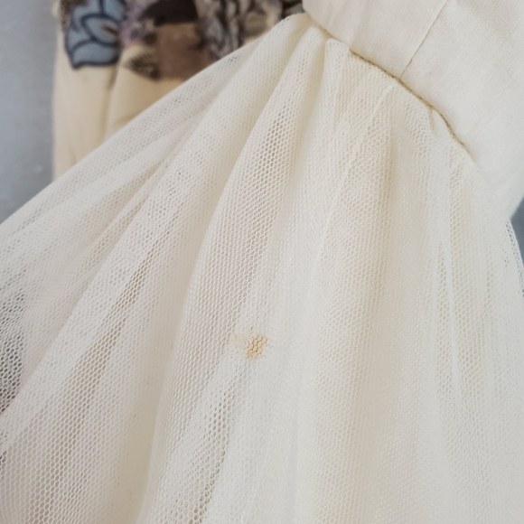 Free People Floral Bodice Mini dress, size 4 - Picture 6 of 8